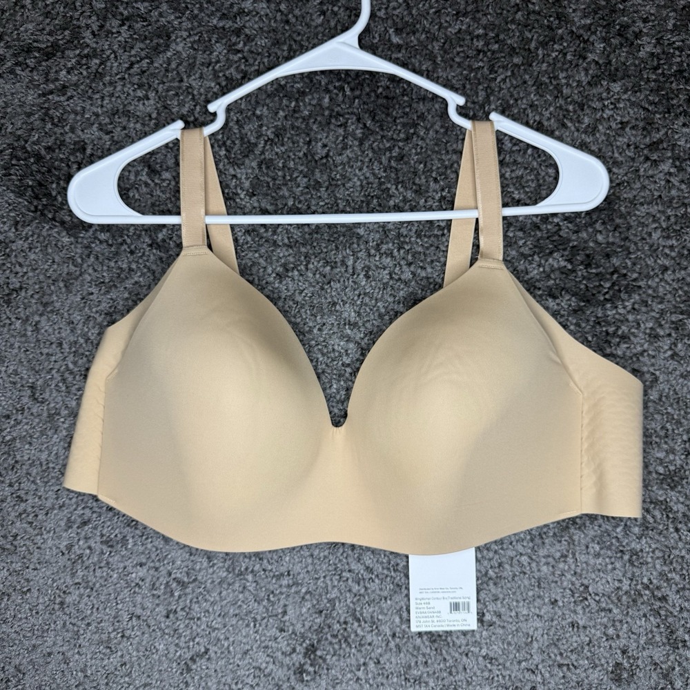 KNIX Wing Woman style contour bra 48B 48 B NWT Beige Nude New
